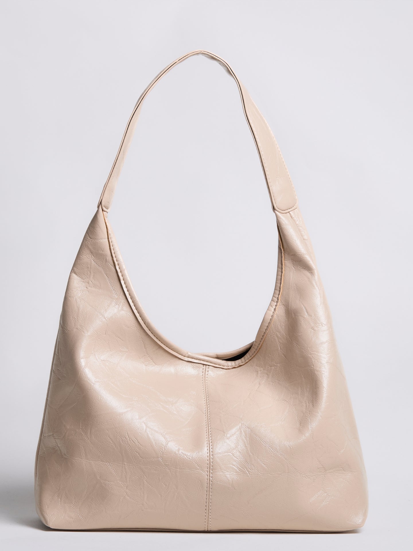 Scarlett Leather Tote Bag - White