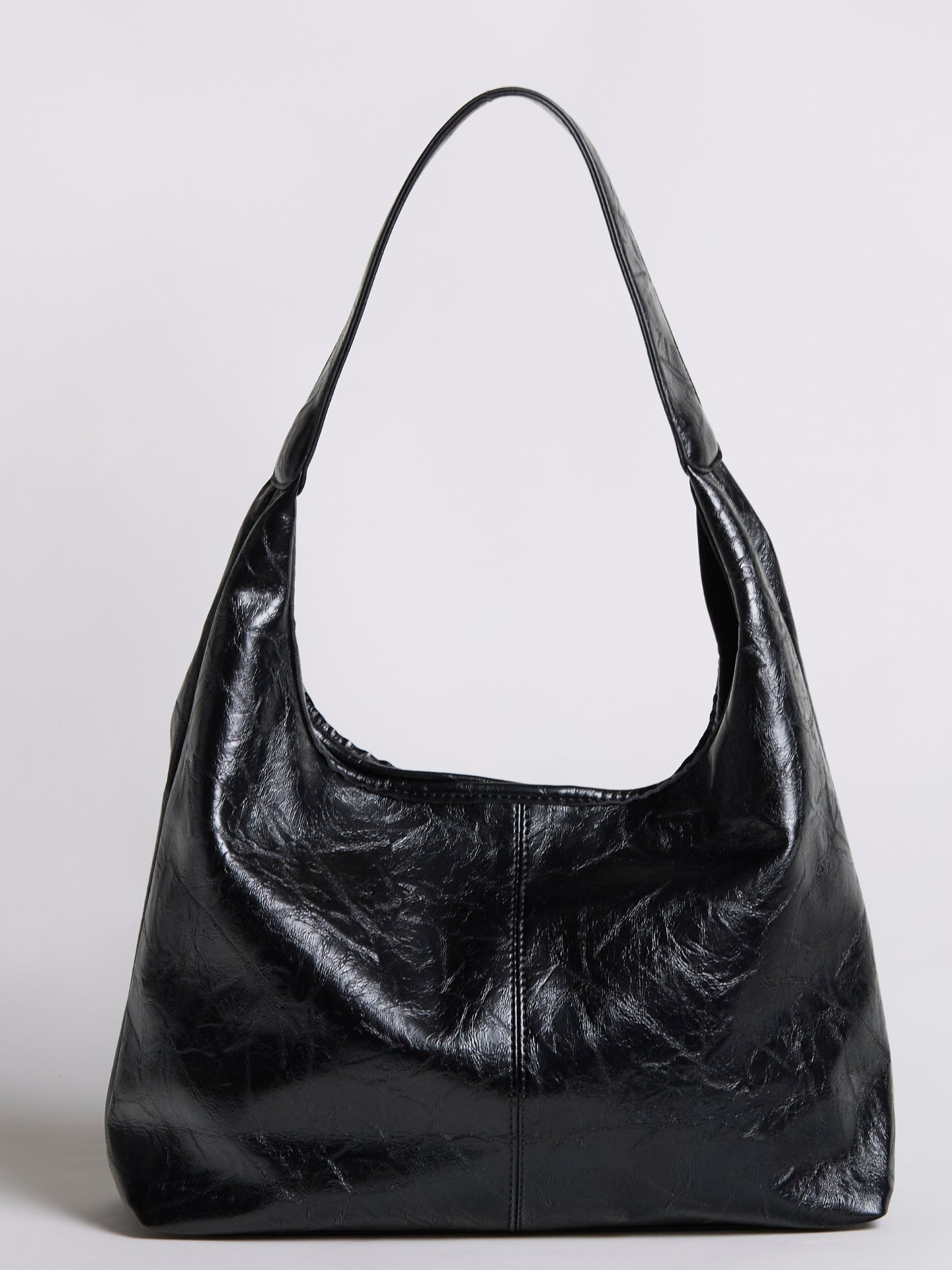 Scarlett Leather Tote Bag - Black