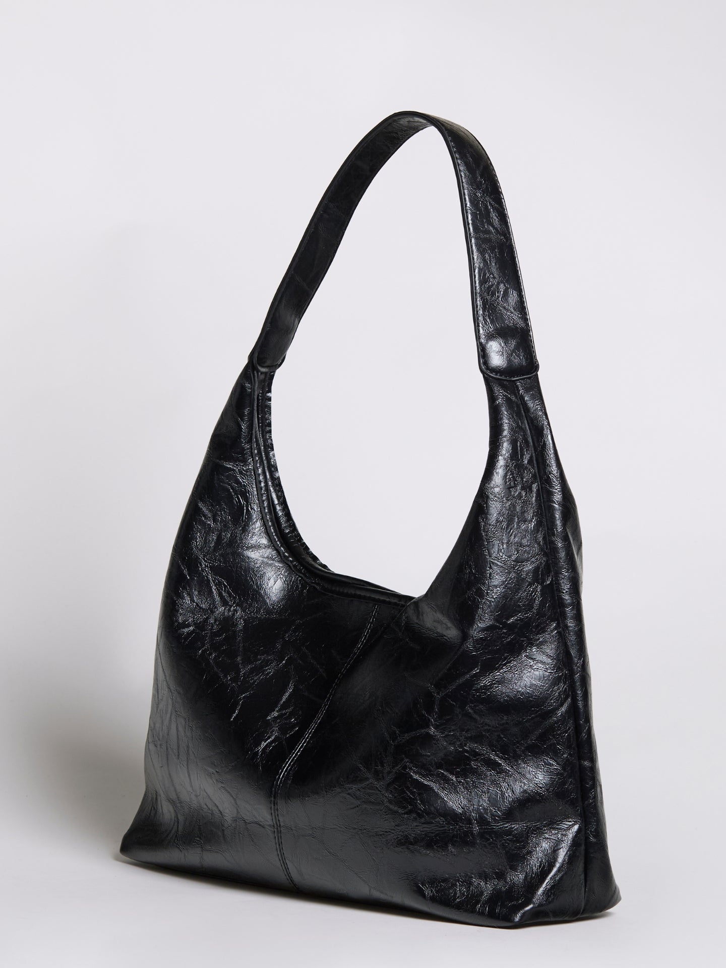 Scarlett Leather Tote Bag - Black