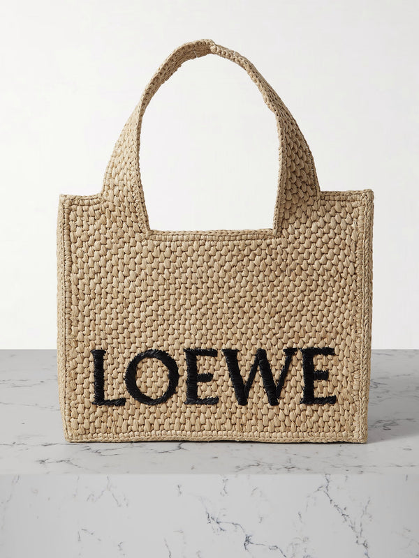Raffia Tote Bag