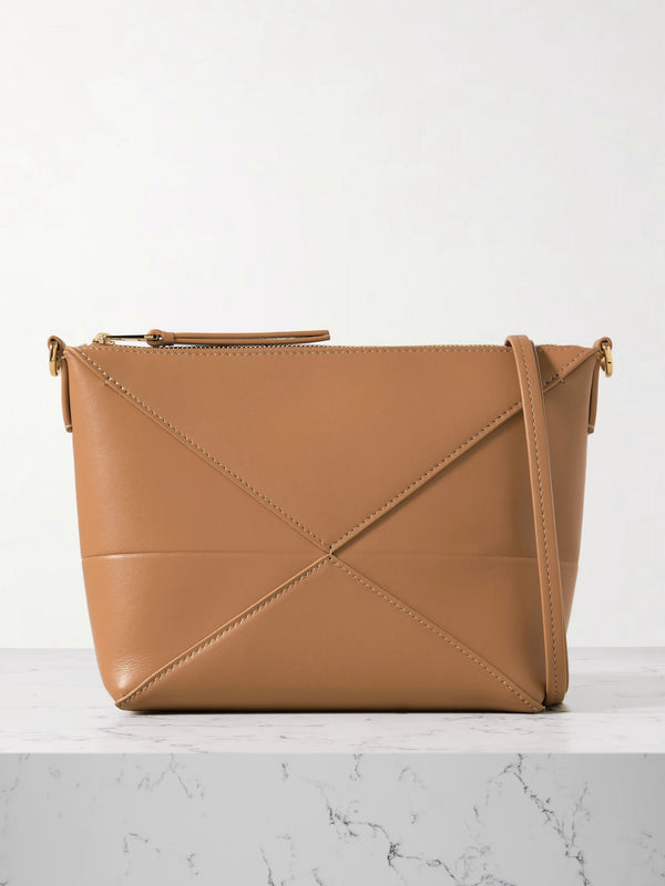 Puzzle Edge Bag - Tan