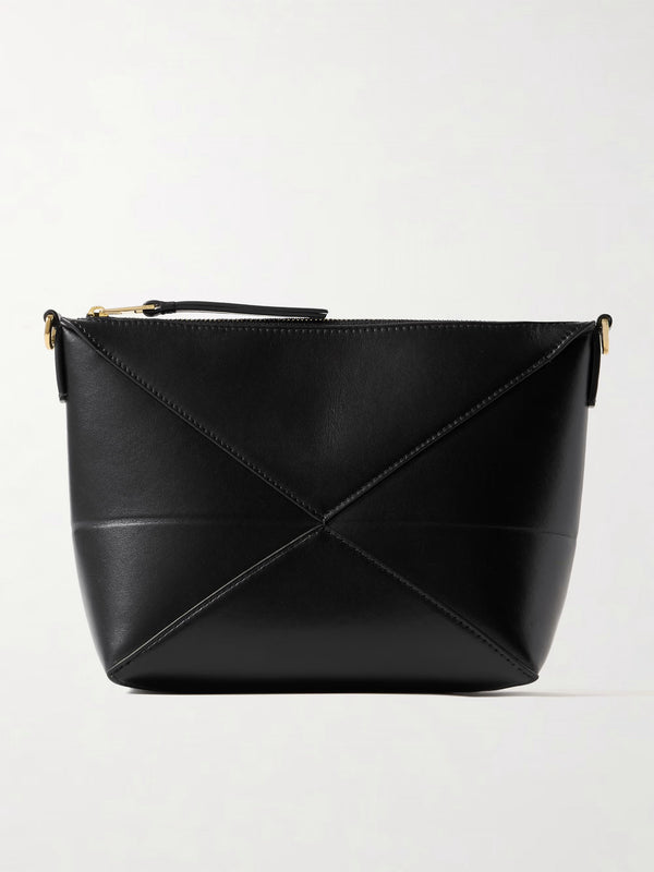 Puzzle Edge Bag - Black
