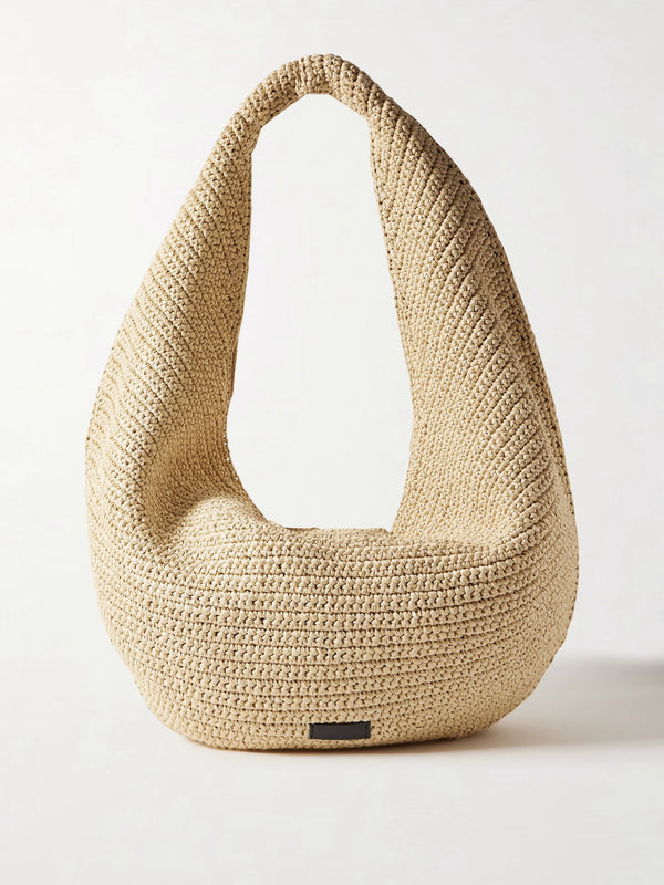 Raffia Olivia Shoulder Bag