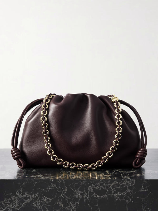 Flamenco Clutch Bag - Burgundy